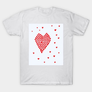 Hearts in a heart T-Shirt